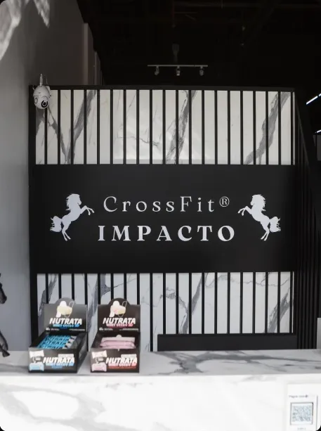 Recepção do CrossFit Impacto